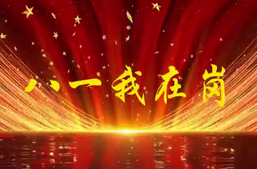 致敬建軍95周年！八一我在崗！