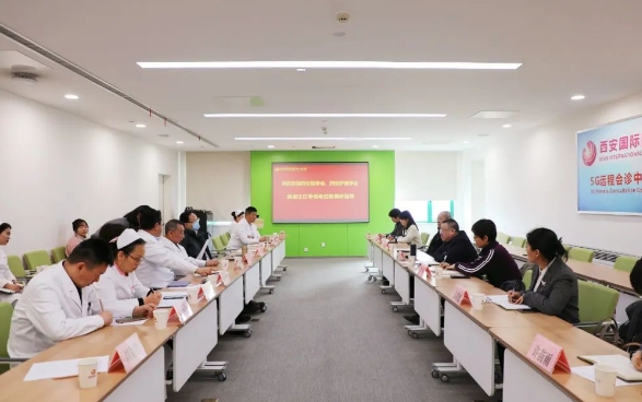 西安市衛(wèi)健委學(xué)會(huì)服務(wù)中心郝劍主任一行蒞臨我院調(diào)研指導(dǎo)